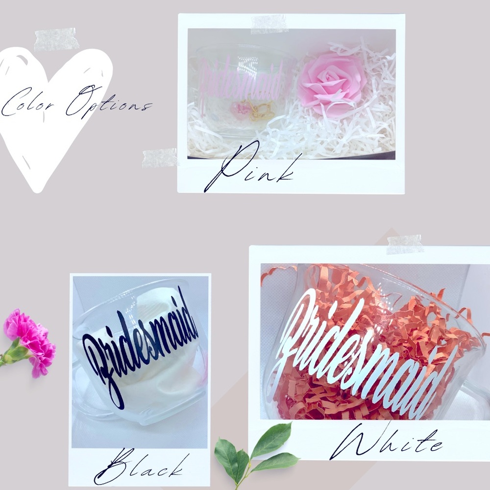 Bridesmaid cappuccino mug